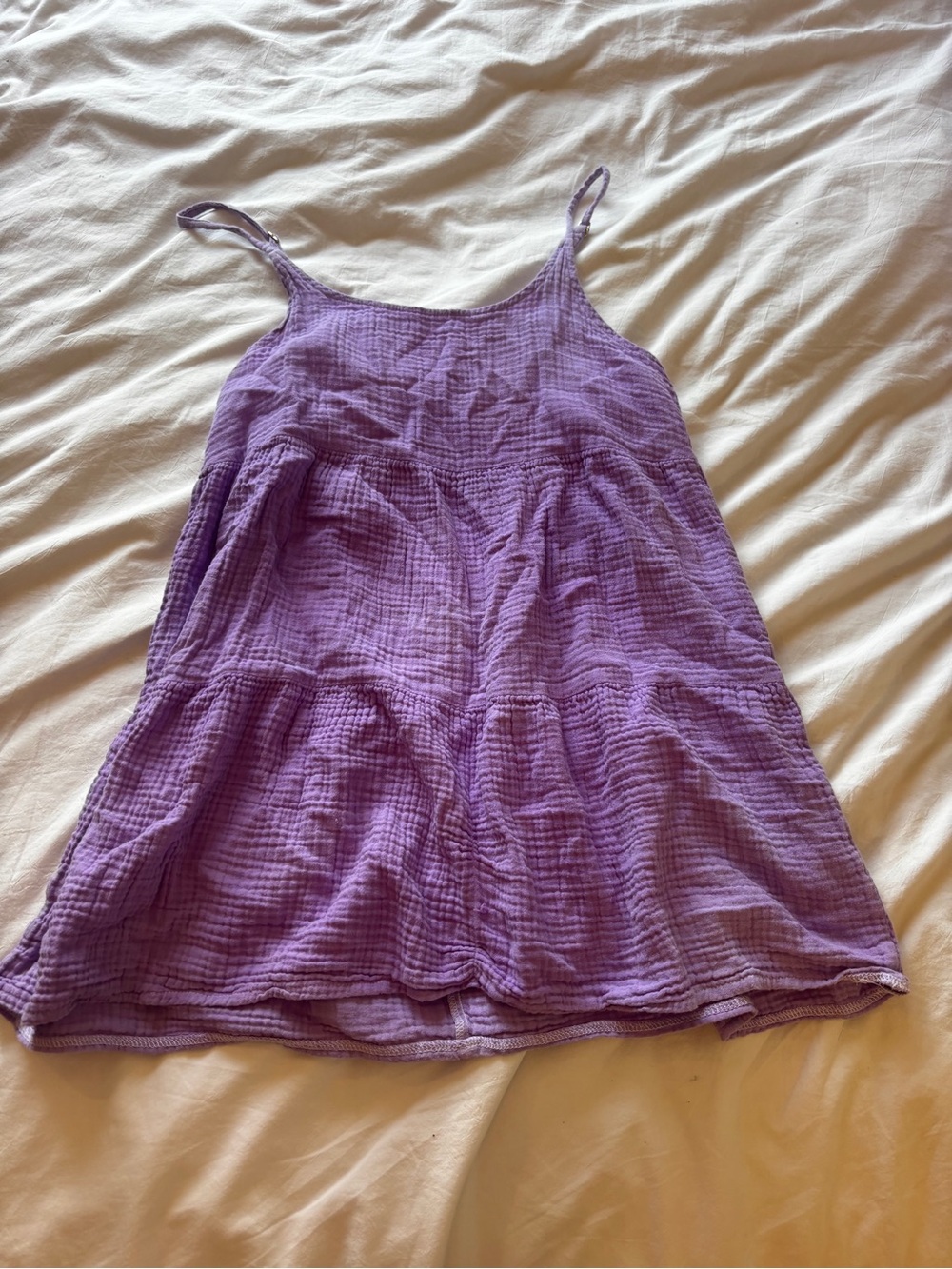 Purple Lightweight Gauze Cami dress target